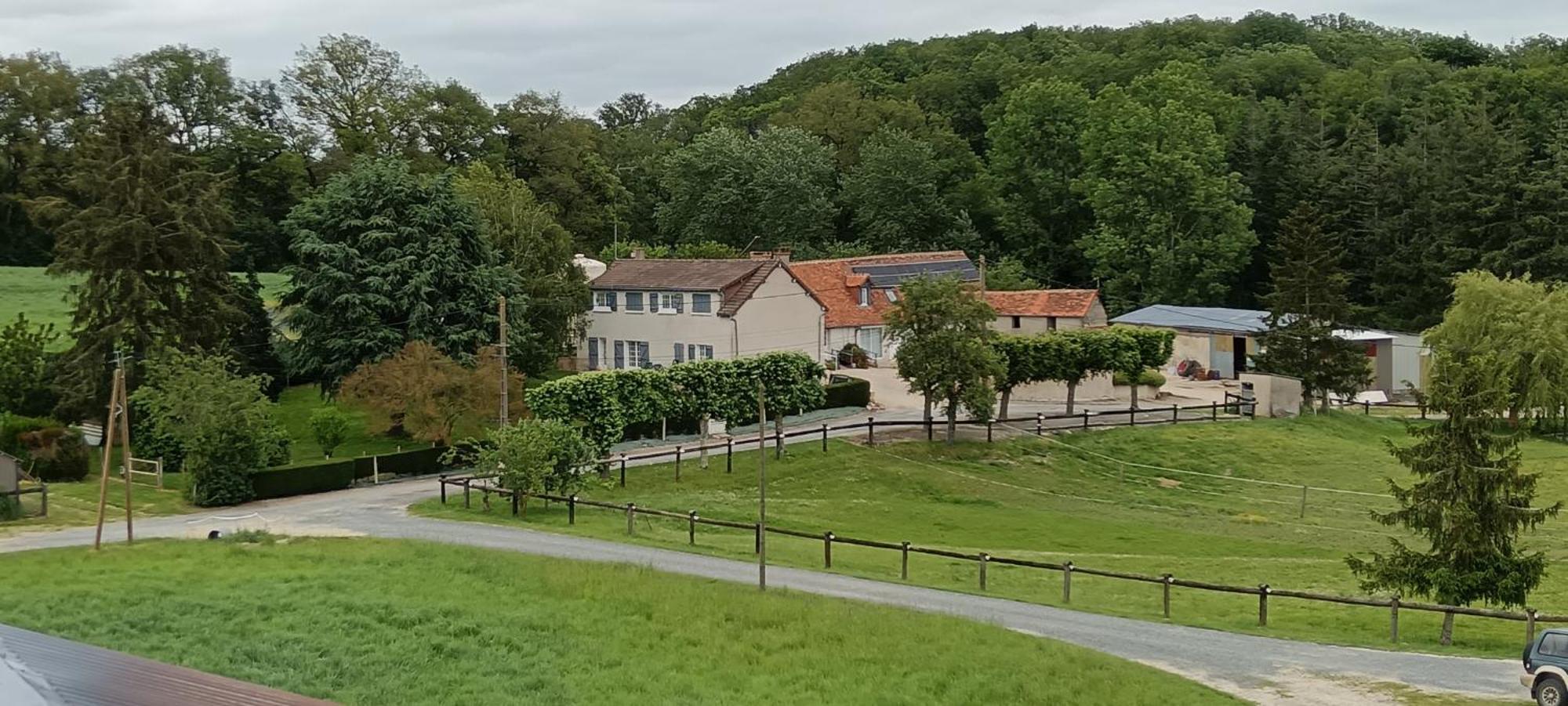 La Ferme Des Bigornes Hotel Chatillon-sur-Indre ภายนอก รูปภาพ